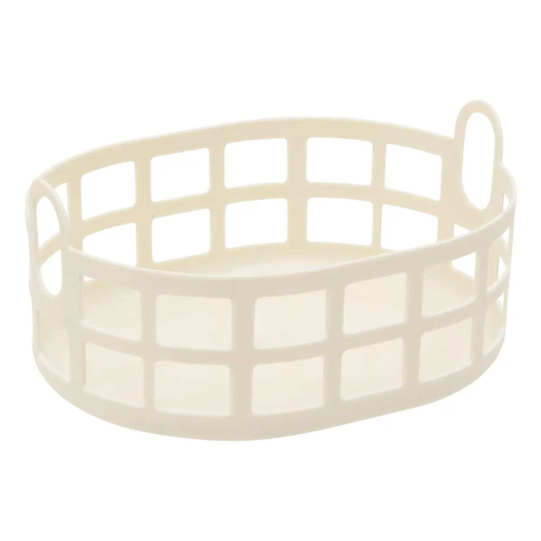 Corbeille à pain Poly ovale L.24cm beige
