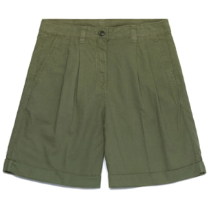 Kappa - Pantaloni Corti Donna Verde - Yvonne Light Linen