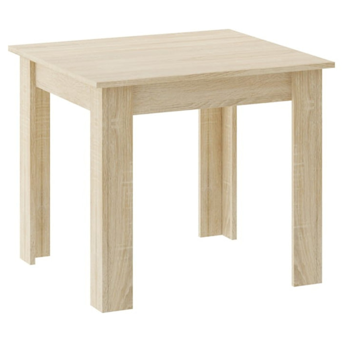 Tavolo quadrato NP in rovere Sonoma 80x80 cm