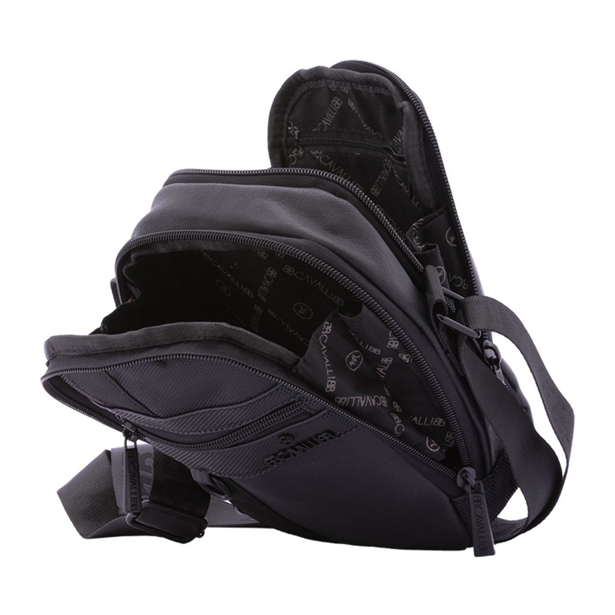 Borsa a tracolla  da uomo Textile Polyester 21x17x8 cm