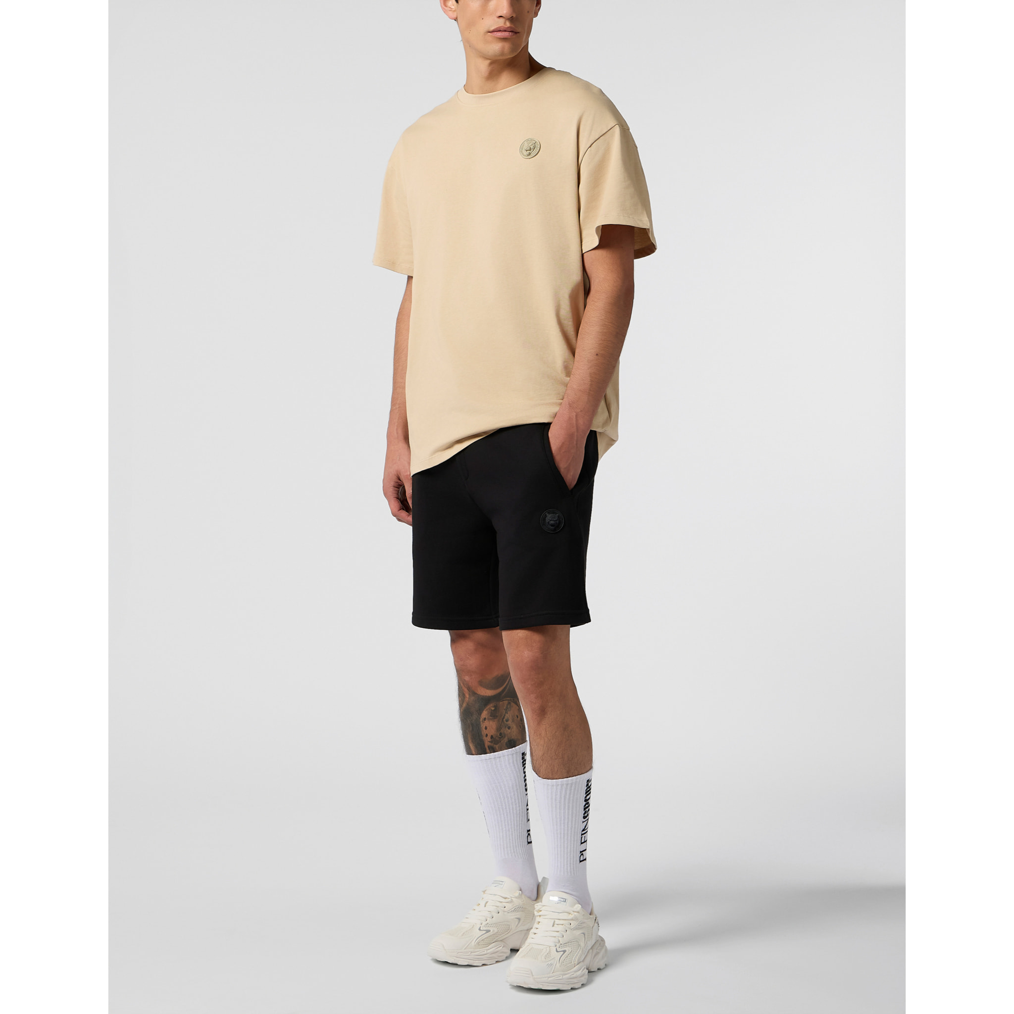 PLEIN SPORT Round Neck T-Shirt 3D Tiger