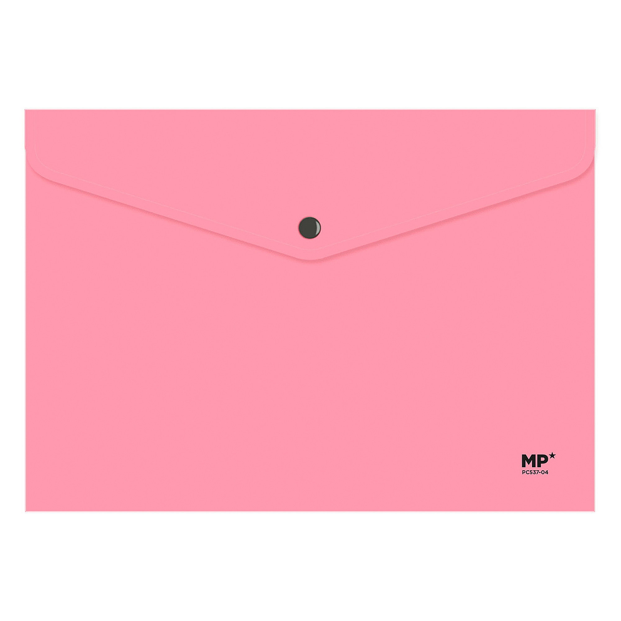 PACK 12 UNITA' CARTELLA CON CHIUSURA A BOTTONI A4 ROSA