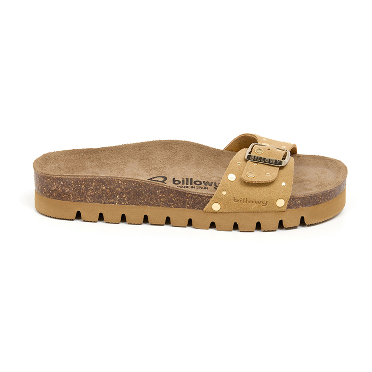 Sandalia Plataforma Marron Mujer BILLOWY MARRON