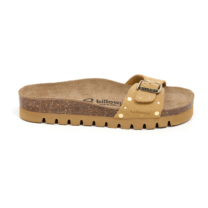 Sandalia Plataforma Marron Mujer BILLOWY MARRON