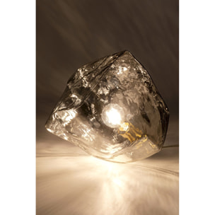 Lampe Aura 30cm fumée Kare Design