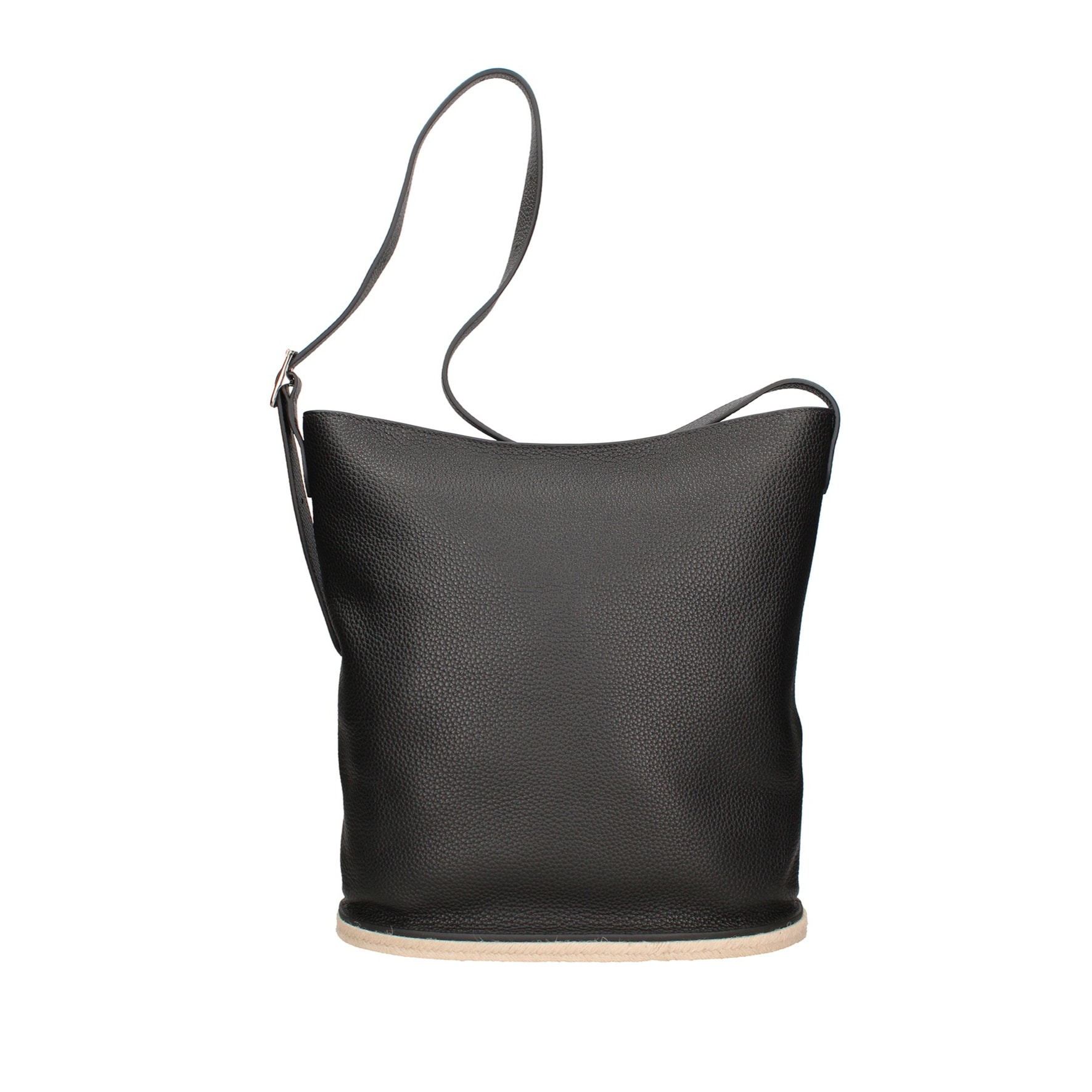 Borsa a spalla da donna Made in Italy - Modello Zelia Plus - 100% pelle - 29.0 x 32.0 x 17.5 cm