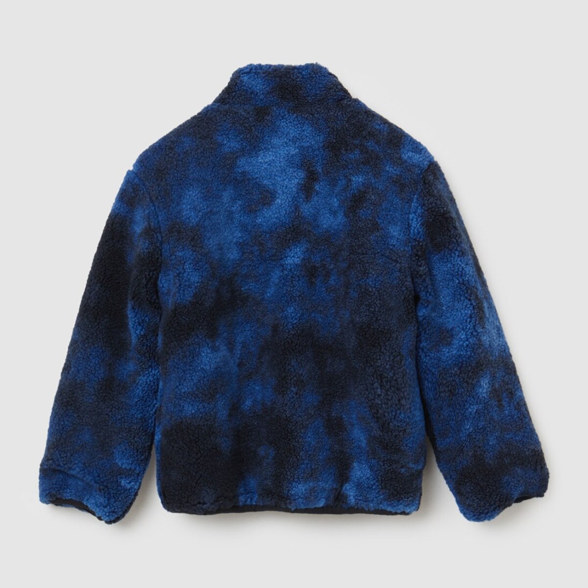 Giacca in sherpa tie dye