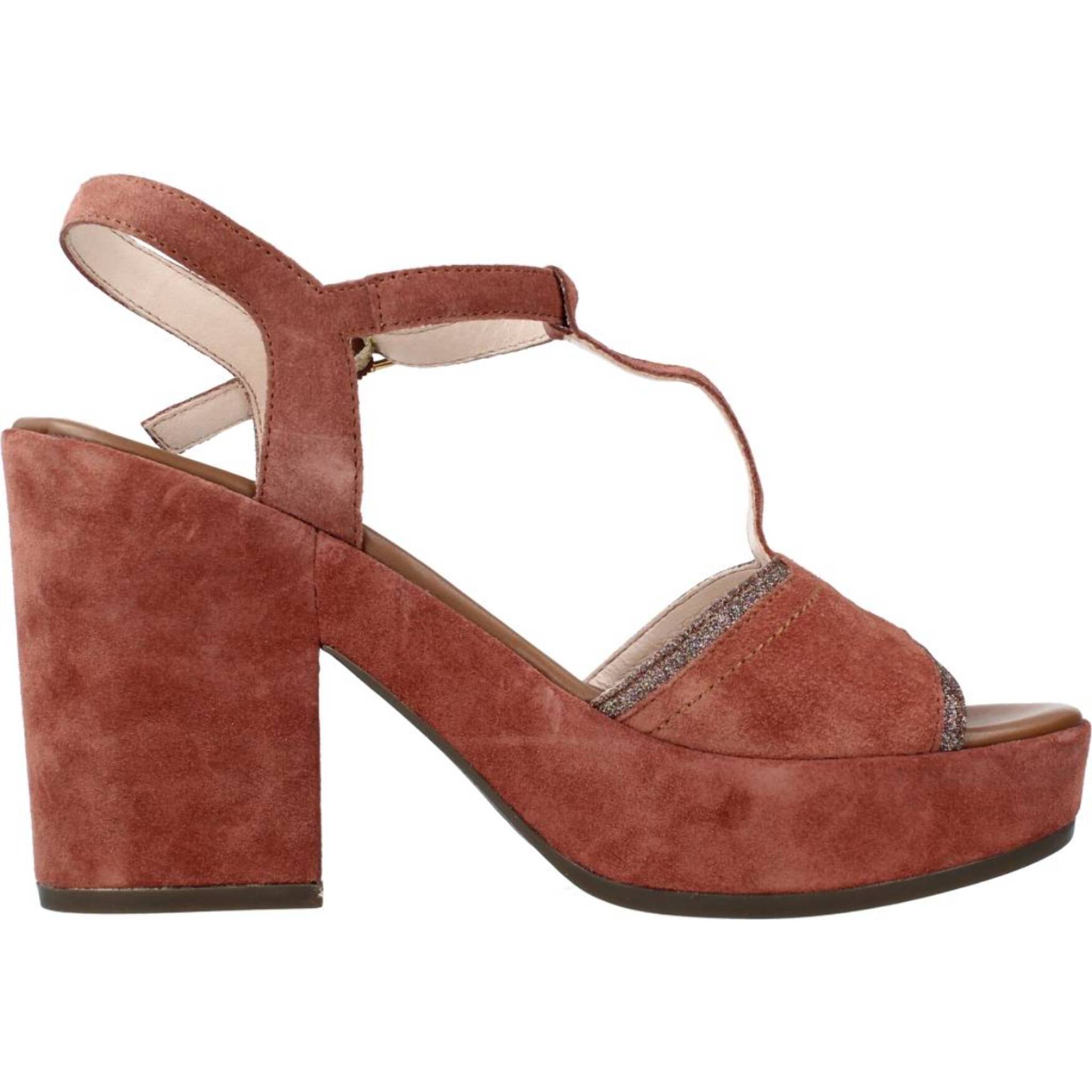 Sandalias Mujer de la marca STONEFLY  modelo CAROL 2 VELOUR GLITT Brown