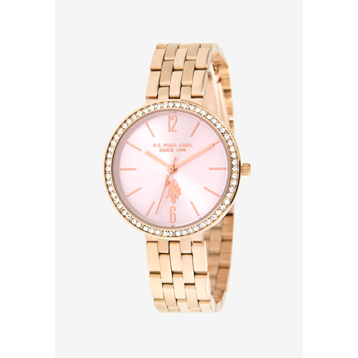 Orologio U.S. Polo Assn. in metallo e acciaio