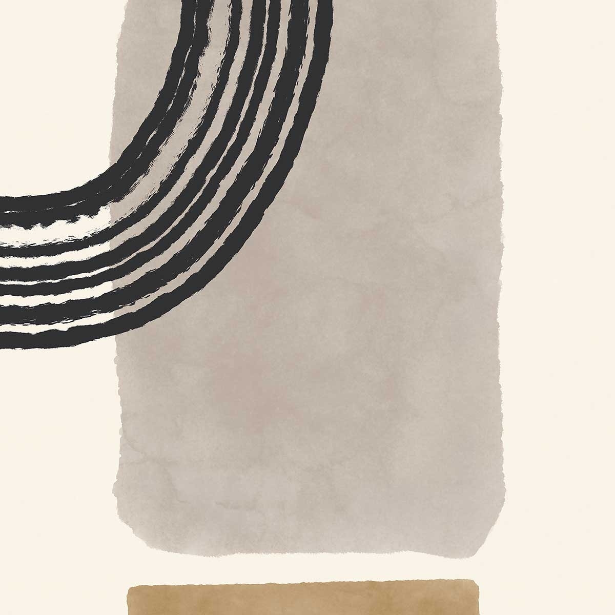 Affiche Collection années 50 Affiche + cadre en bois - Chêne