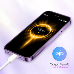DAM Mini smartphone XS16 4G, Android 8.1, 2GB RAM + 16GB. Pantalla 3''.Doble tarjeta SIM. 4,5x1,2x10,2 Cm. Color: Azul