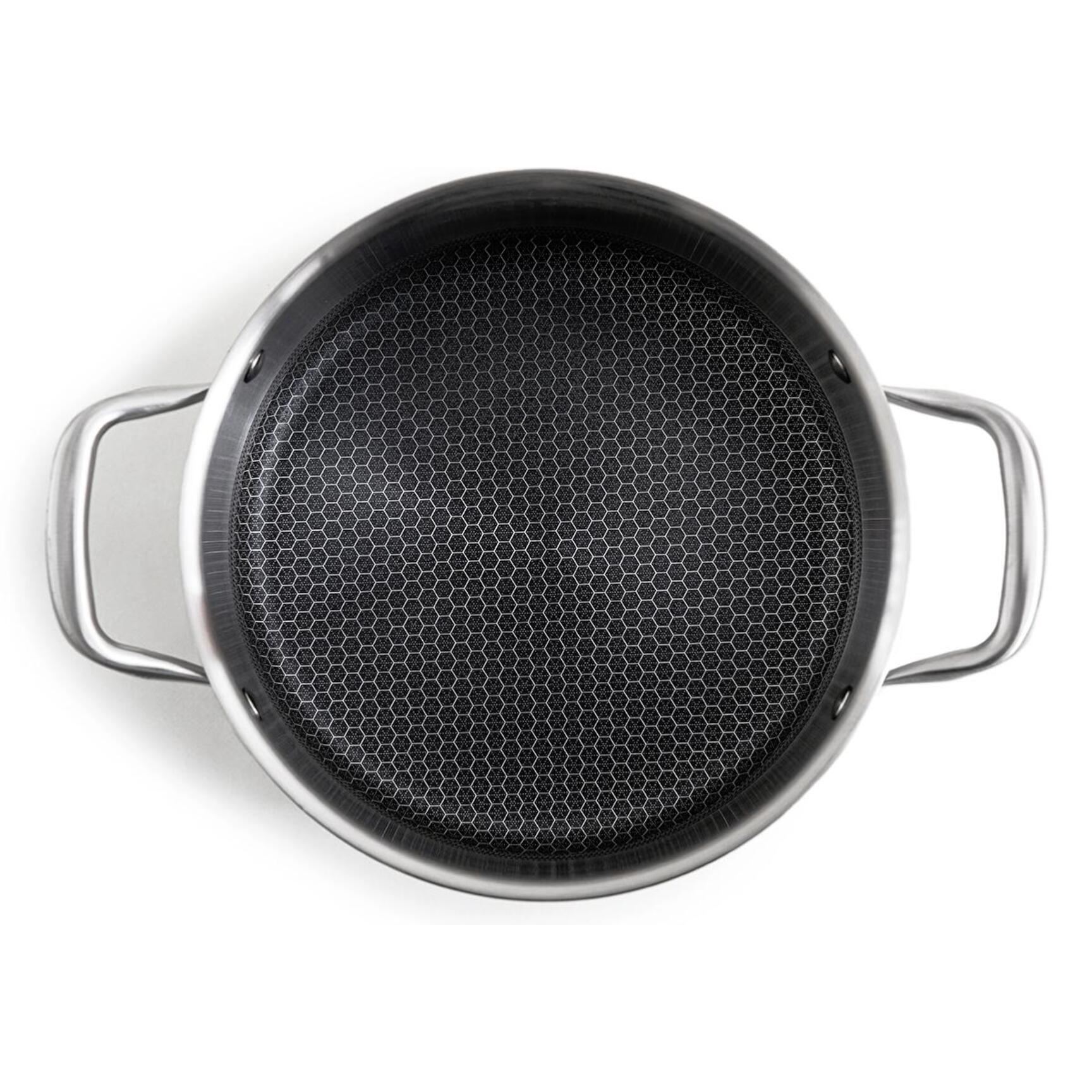 Marmite  triplex avec couvercle - "BlackSteel"