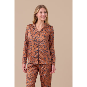 Pigiama donna raso articolo animalier Noidinotte