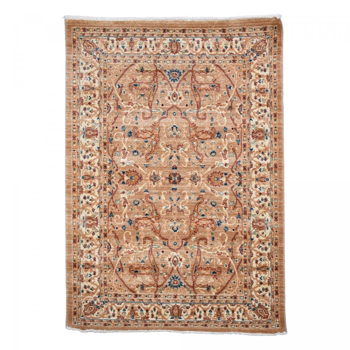 Tapis épais de 120x180 aux motif floraux traditionnels orientaux