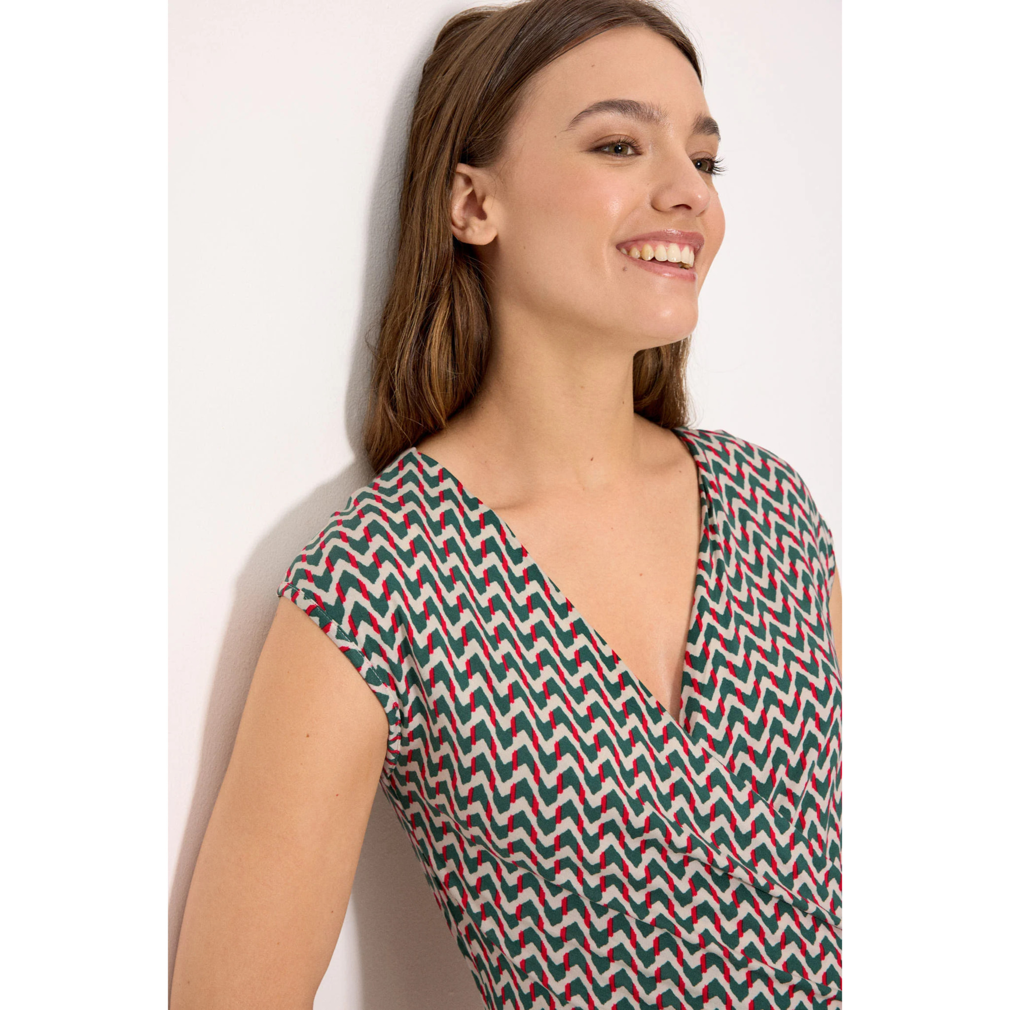 Vestito corto Verde