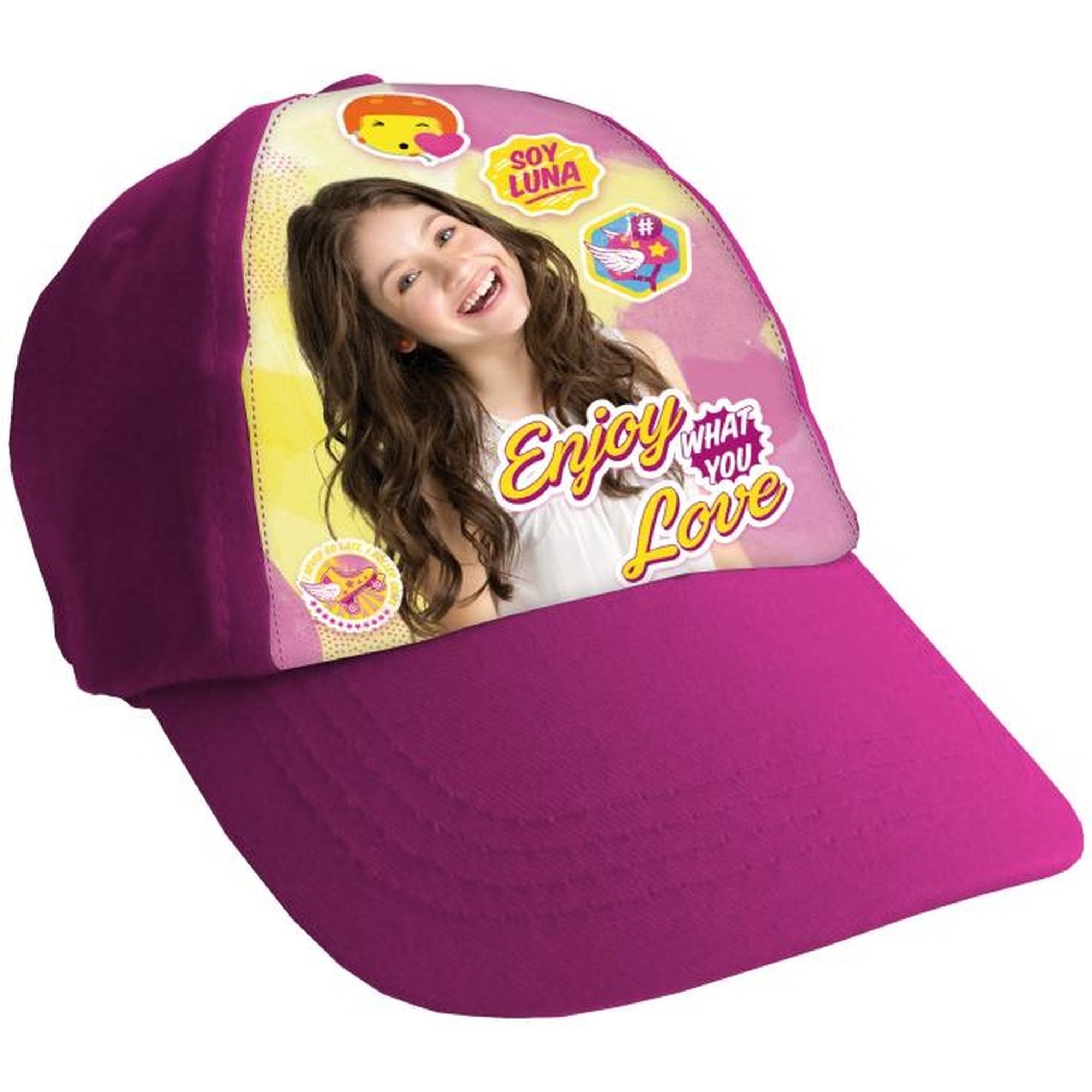 Gorra infantil con impresión frontal Soy luna