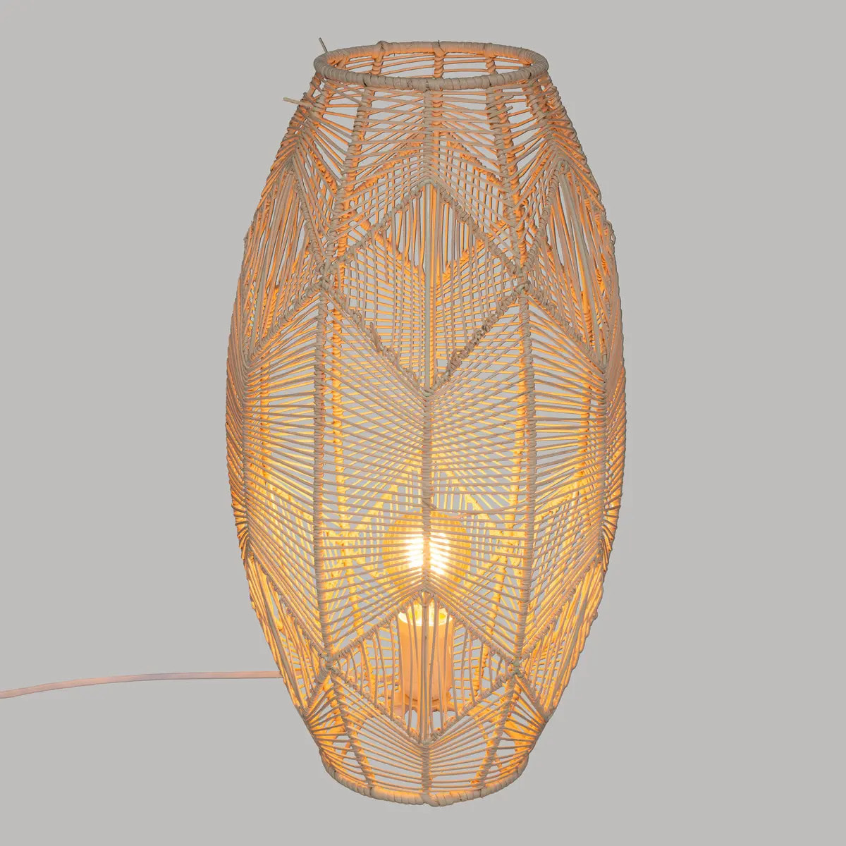 Lampe à poser "Kita" - bois H49 cm