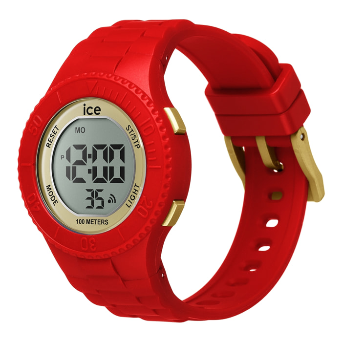 Reloj Ice 021620 Unisex Digital Cuarzo con Correa de Silicona