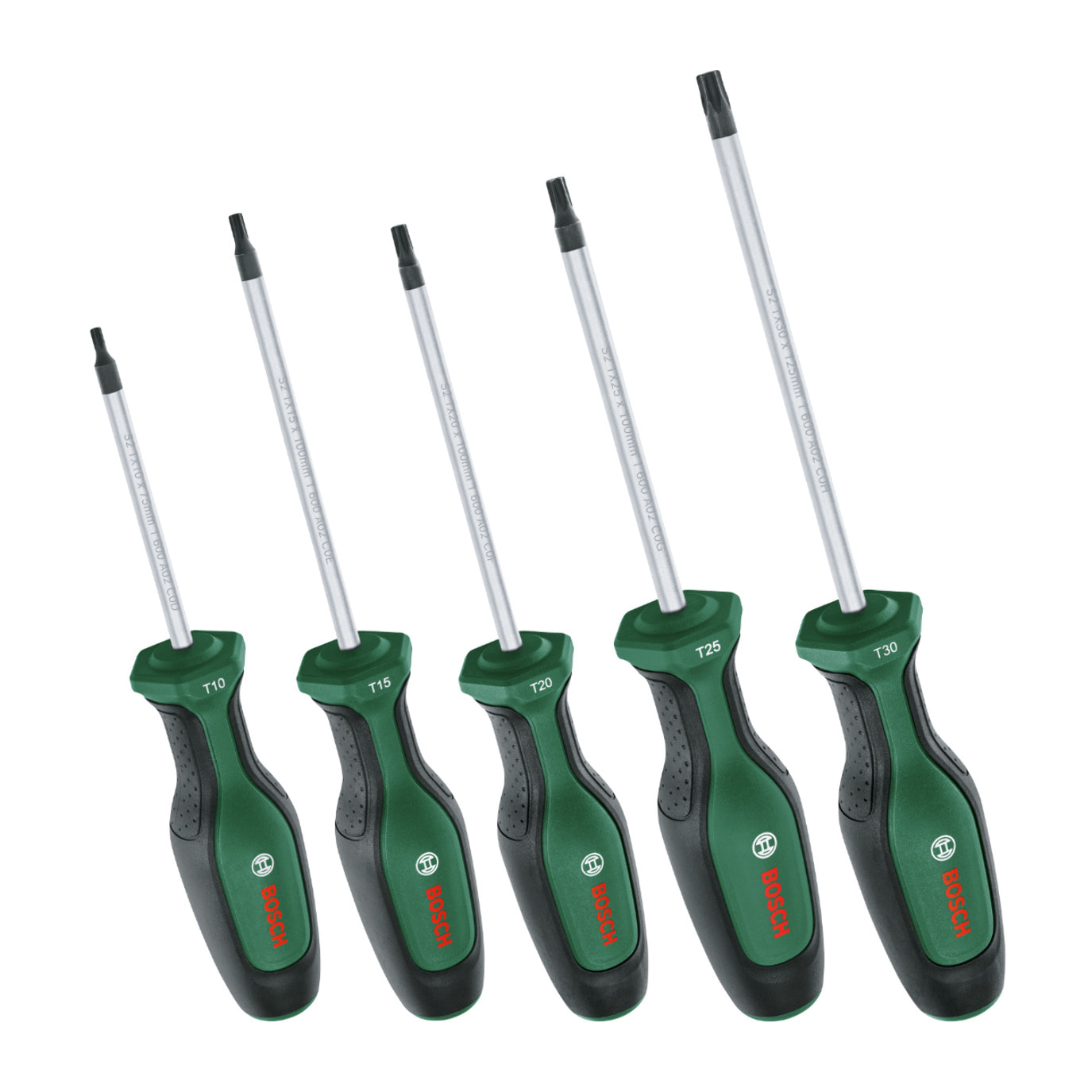 Juego de destornilladores Torx de Bosch (acero premium S2