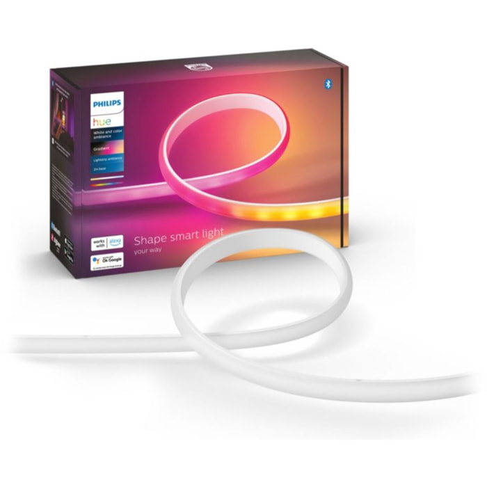 Ruban LED PHILIPS HUE W&C Lightstrip Gradient 2M+base