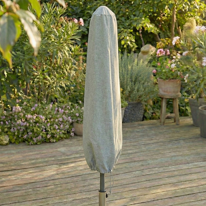 Housse de protection parasol droit - Gris