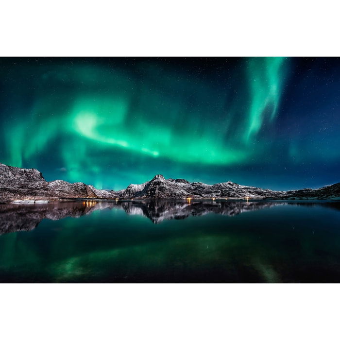 Tableau Lofoten aurora Tableau plexiglas