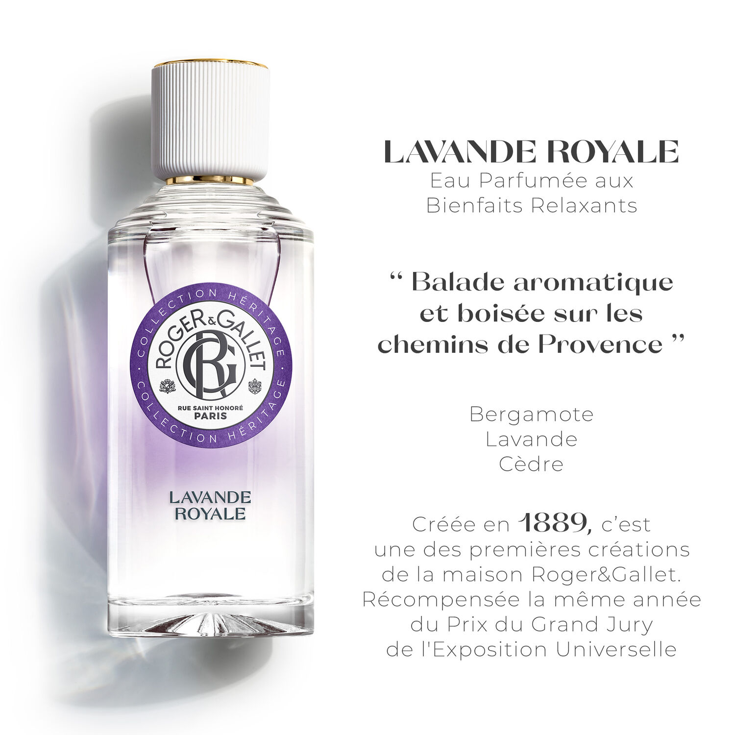 Lavande Royale - Eau Parfumée Bienfaisante 100 ml