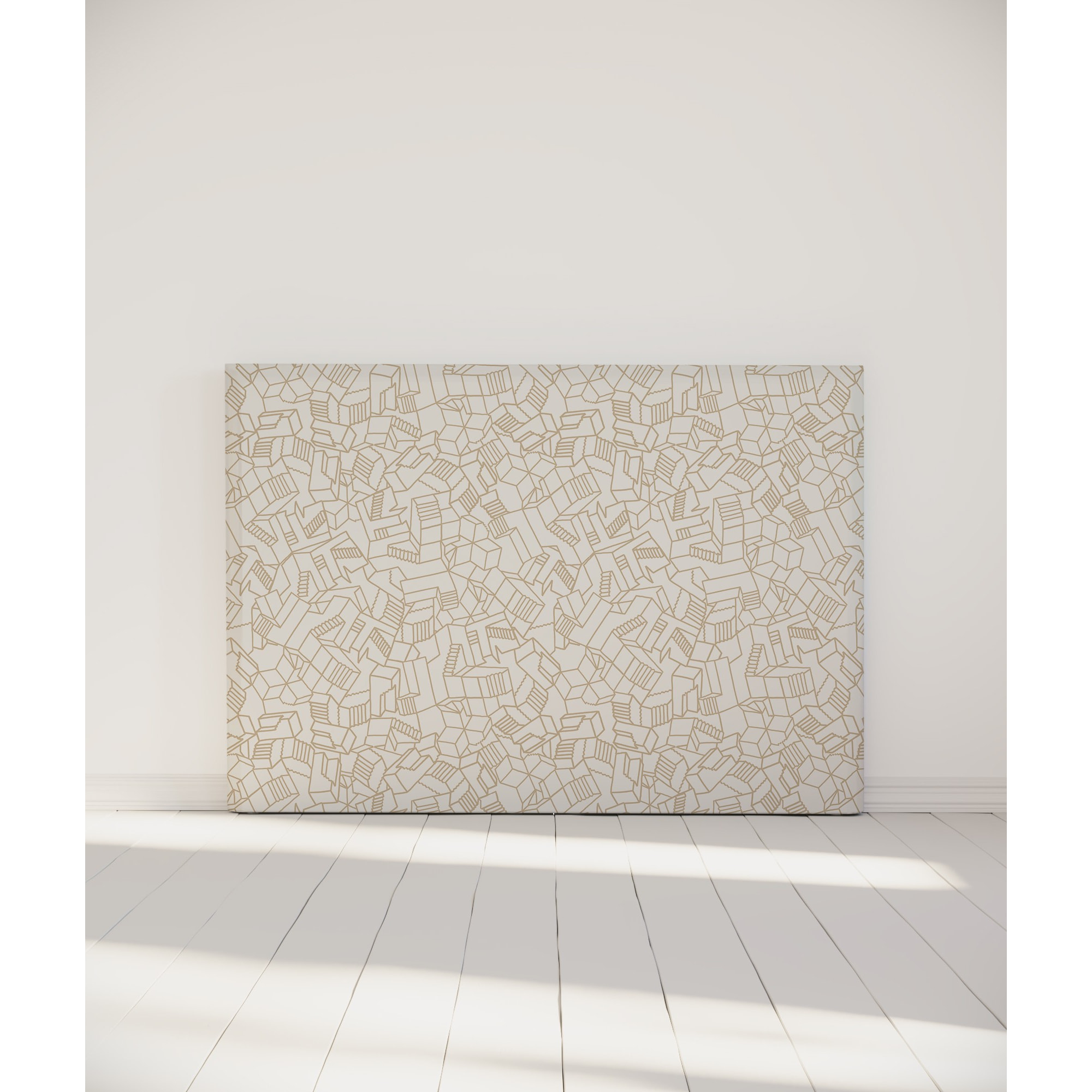 Tête de lit Simone | Coloris Beige | Largeur au choix