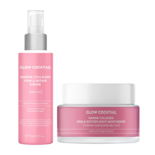 Set de noche reparador y restaurador con colágeno marino
