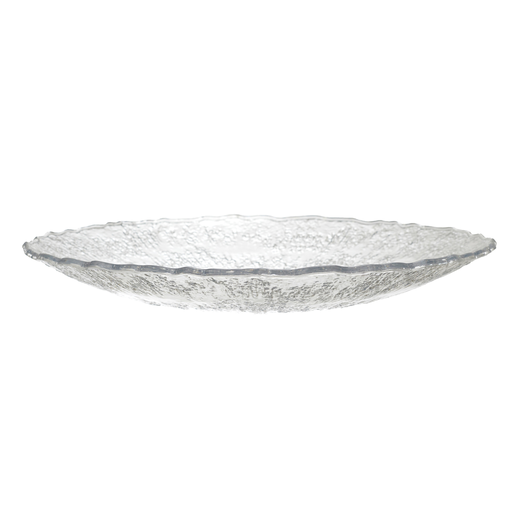 Grand Plateau Rond Plastique D42.5cm Sabah