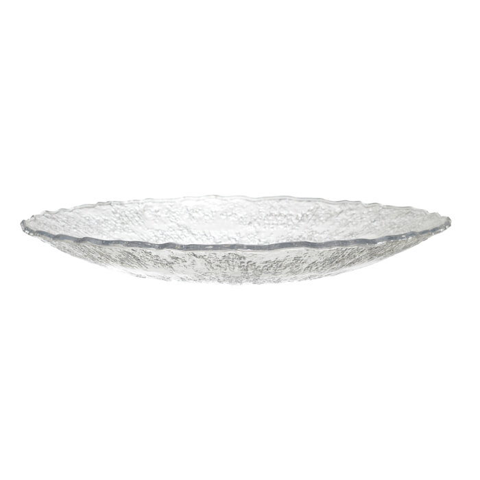 Grand Plateau Rond Plastique D42.5cm Sabah