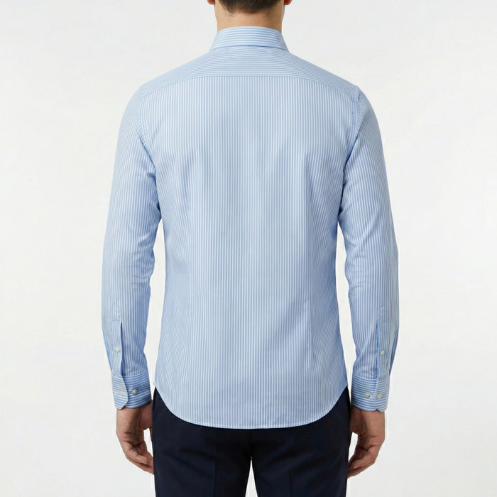 Camicia a righe button down