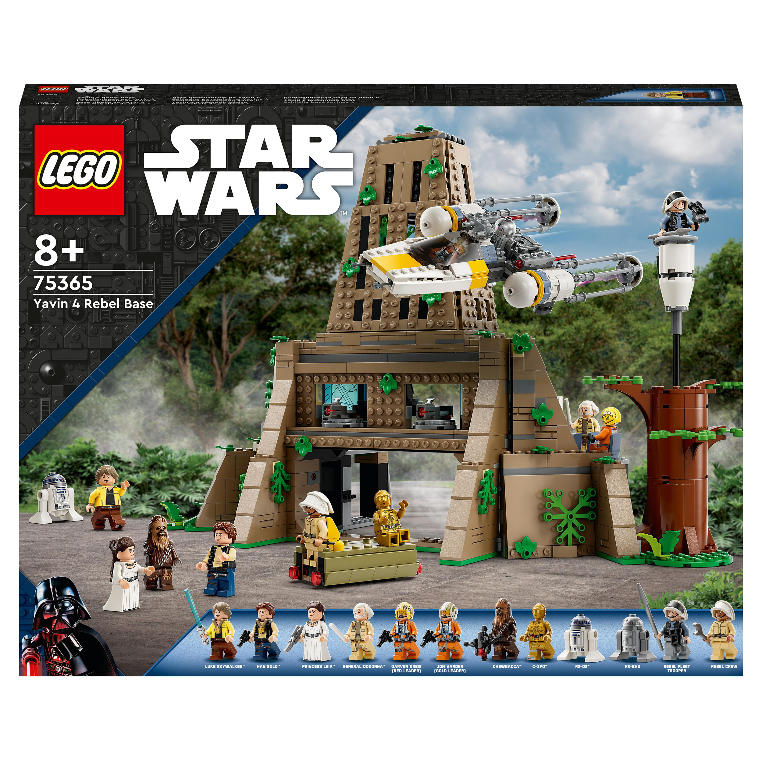 LEGO STAR WARS 75365 - BASE RIBELLE SU YAVIN 4