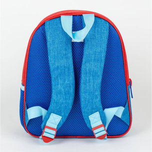 Mochila infantil escolar spidey, unisex niños, rojo, pequeña