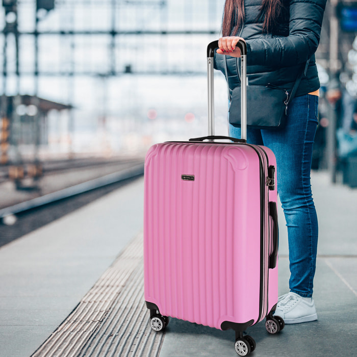 Maleta Itaca Sevron Rosa