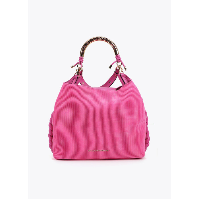 Borsa Shopper con Manico in Metallo Personalizzato