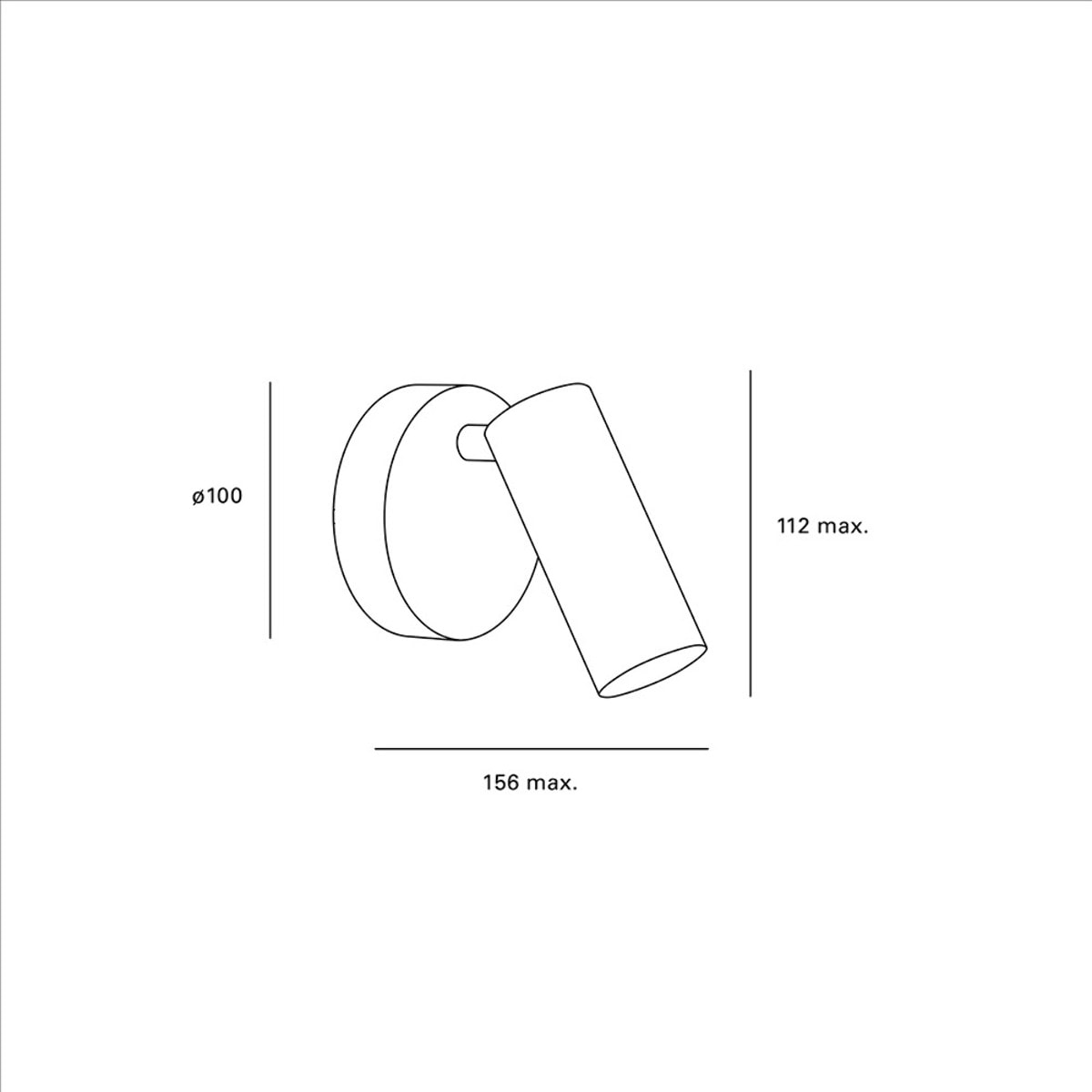 Forlight Proyector Ip20 Logos Single Led 3,7W 3000K Negro 282Lm