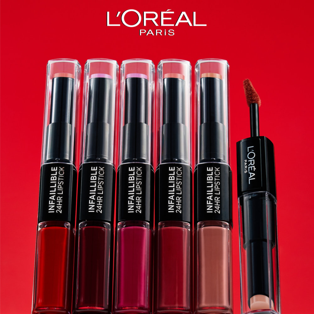 L'Oréal Paris Infaillible Rouge à Lèvres Duo 24H 506 Red Infaillible