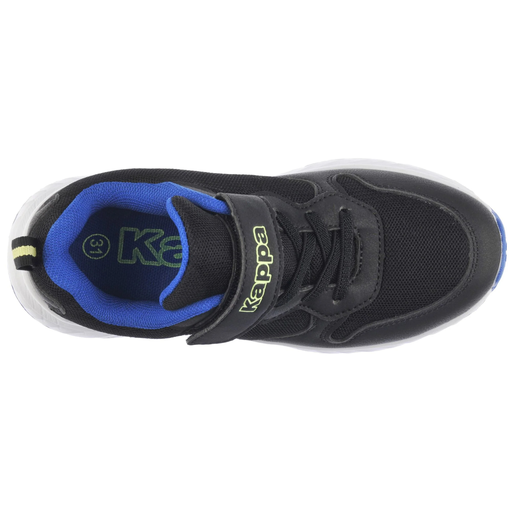 Kappa - Sneakers Niño/Niña Negro - Logo Delvis Ev Kid