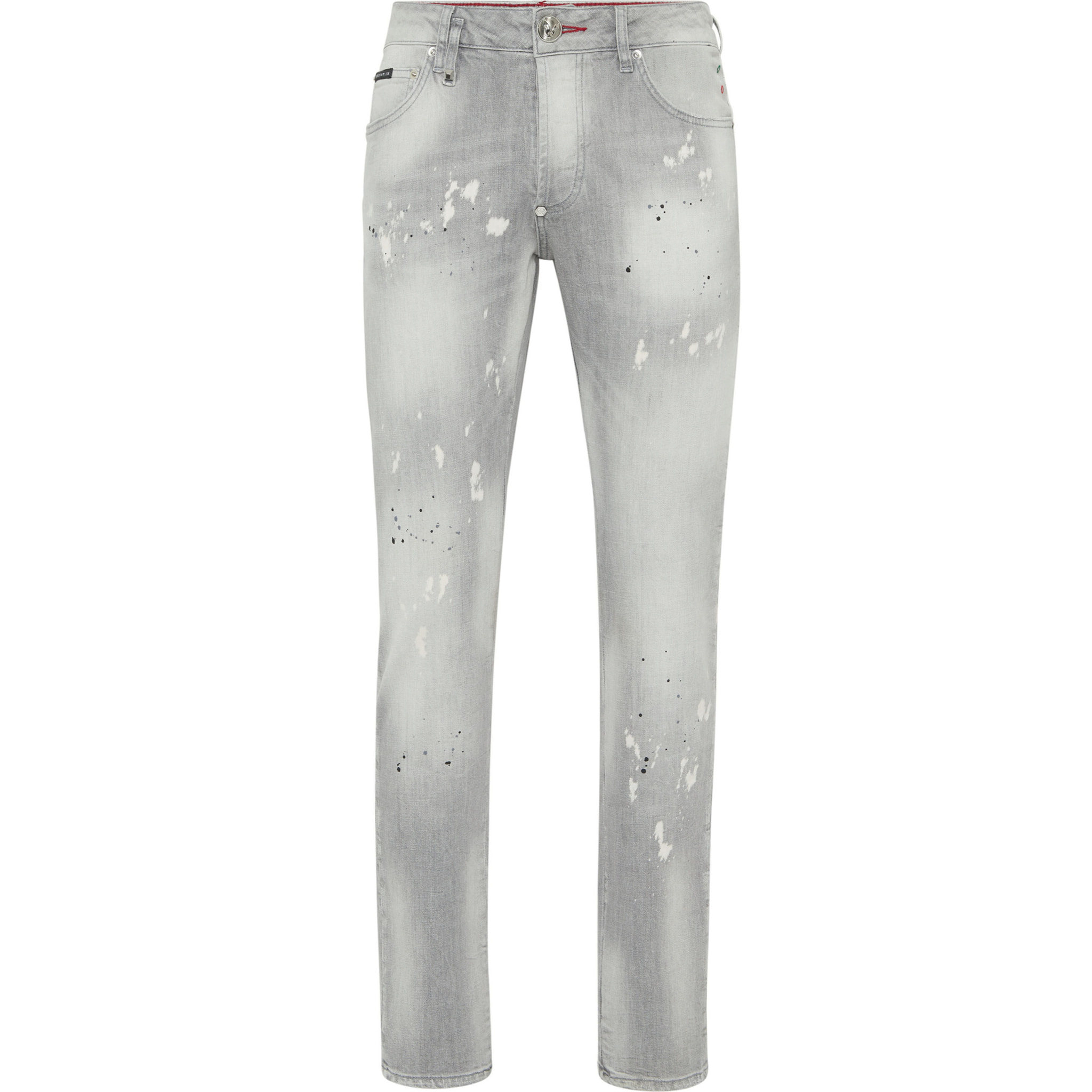 PHILIPP PLEIN Vaqueros de corte recto RACING