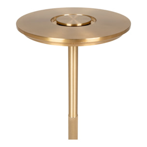 Lampada da tavolo Lyneham ricaricabile in alluminio ottone