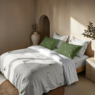 Housse de couette avec boutons-pression Christmas Grove