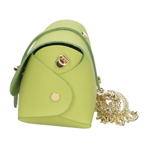 Chicca Borse Borsetta Clutch Verde