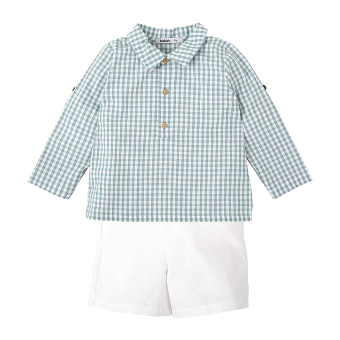 Conjunto Manga Larga Niño Brisa