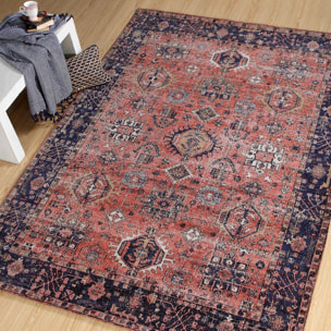 Tapis Orient 240x340 NOMEDI Rouge , tapis en coton