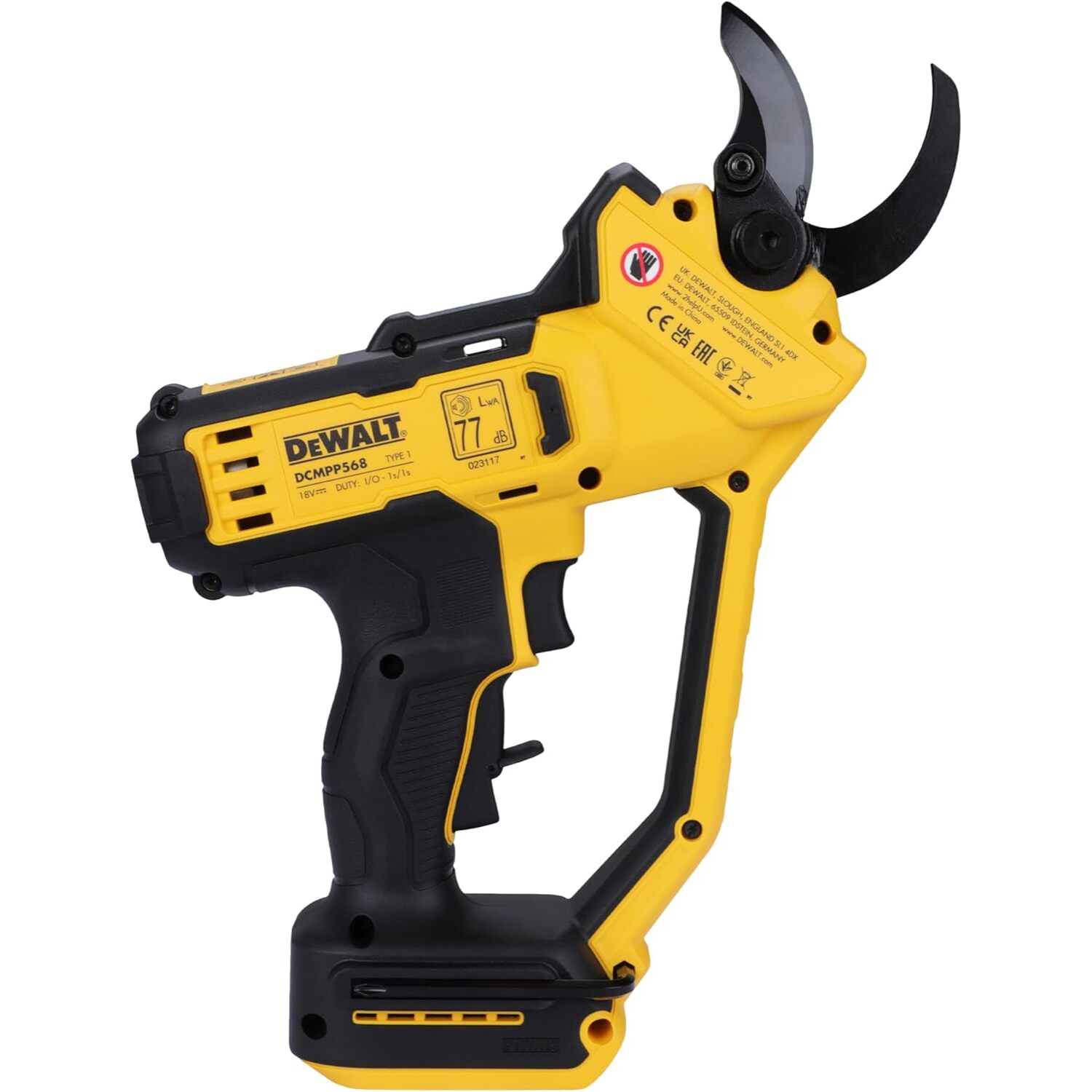 Sécateur XR 18V - Ø 38 mm - Sans batterie, ni chargeur - DEWALT - DCMPP568N-XJ