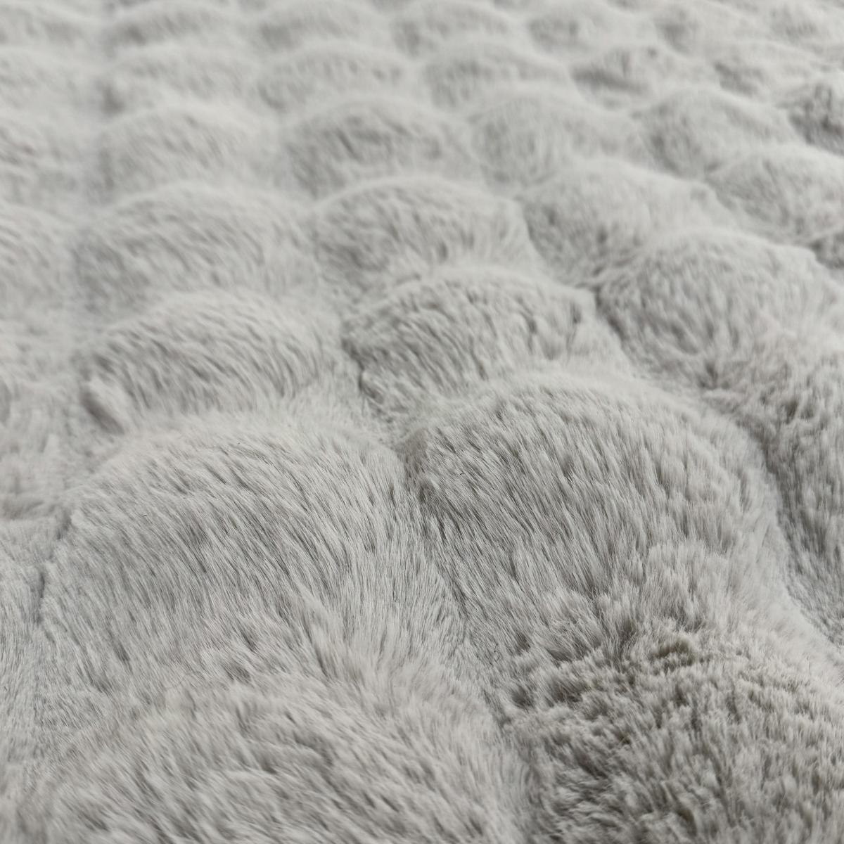 Tapis shaggy, faux uni sobre, poil long shaggy moelleux