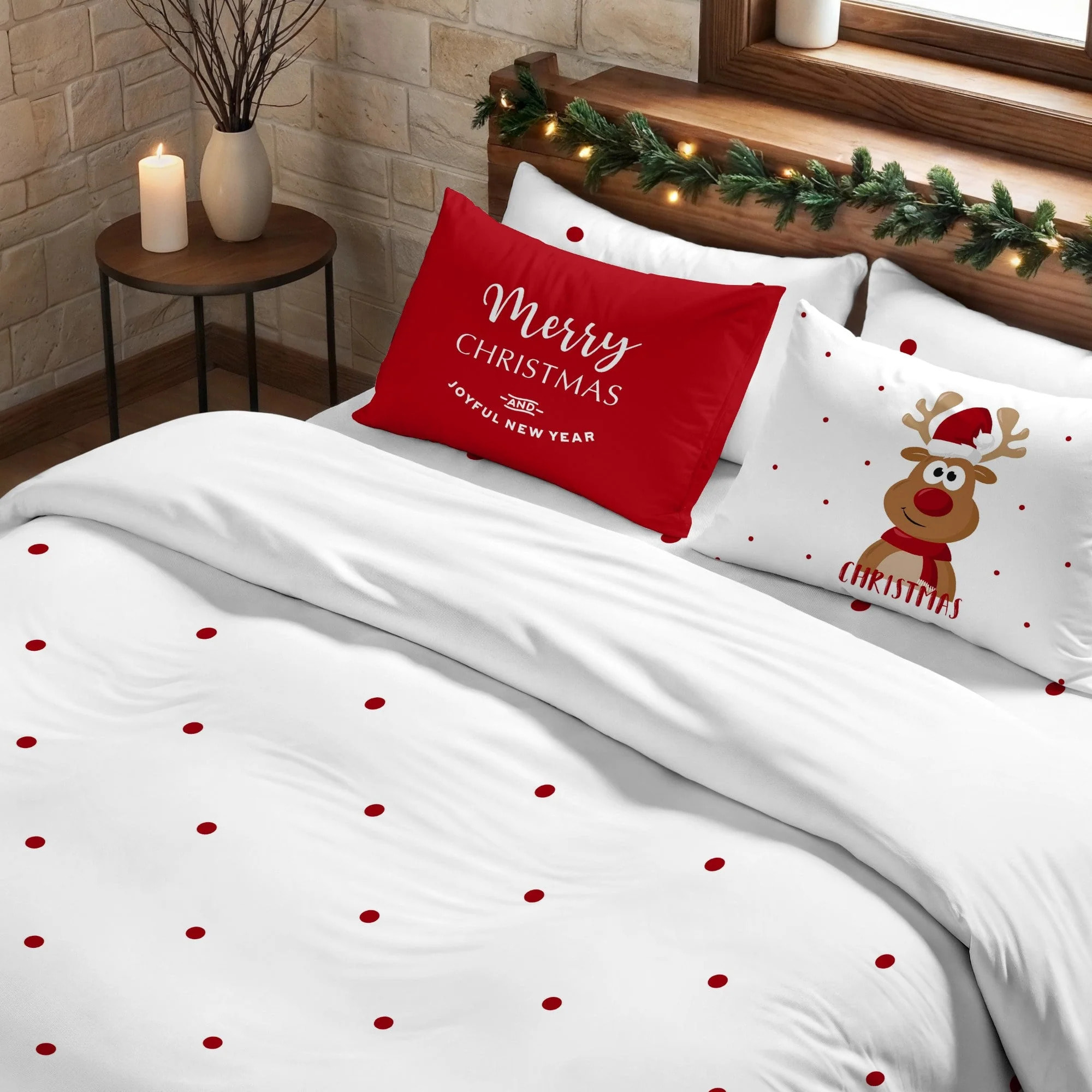 Housse de couette avec pressions 100% coton Laponia 47