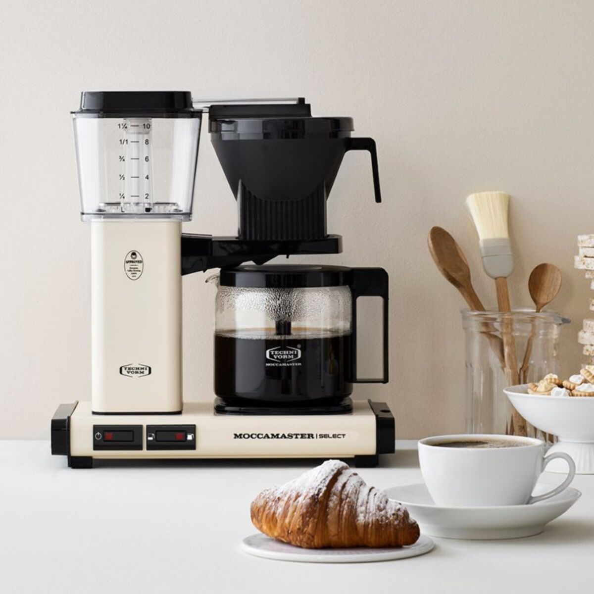 Cafetière filtre MOCCAMASTER Off-white