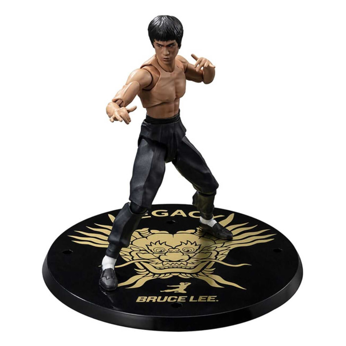 Bruce Lee S.h. Figuarts Action Figura Legacy 50th Version 13 Cm Bandai Tamashii Nations